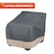 Modern Leisure Renaissance Patio Lounge Chair Cover, 35 in. L x 38 in. W x 31 in. H, Gray 3022 - alternate 1
